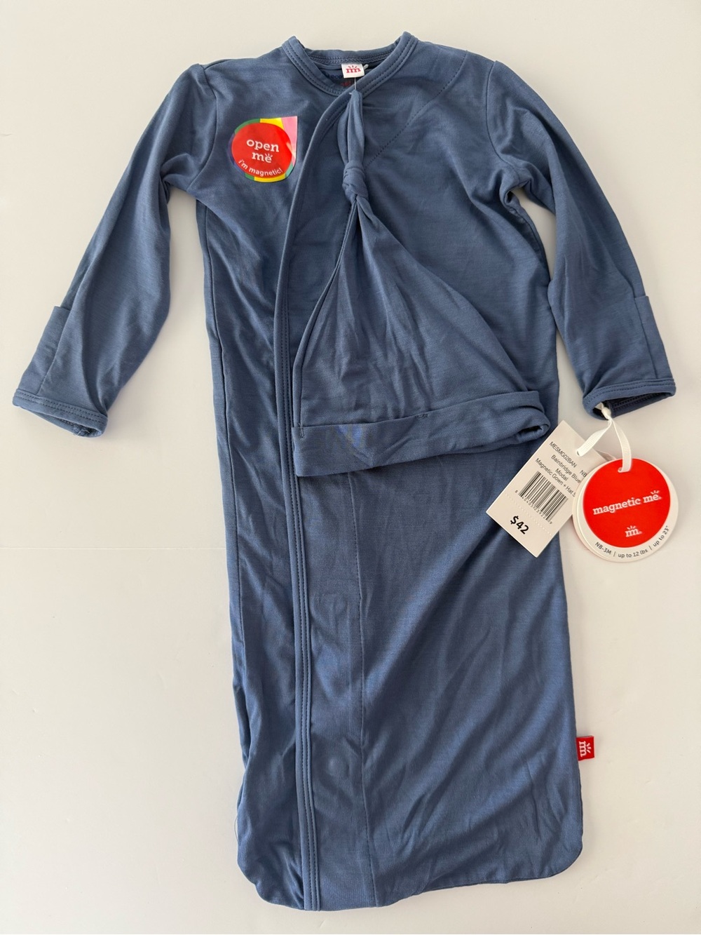 Magnetic Me Bainbridge Blue Modal Magnetic Gown + Hat Set